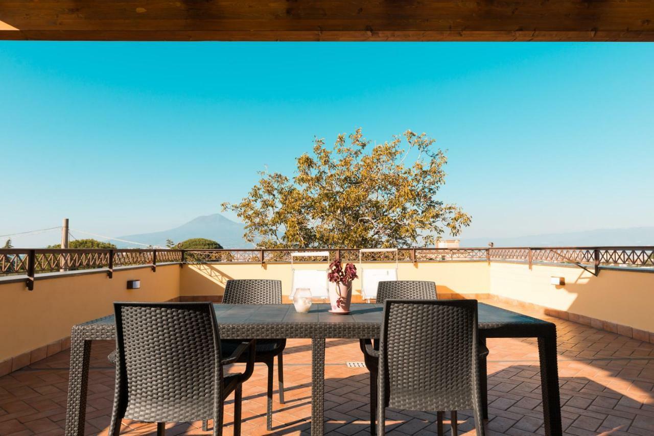 Villa Lucia Terrazza Panoramica Castellammare di Stabia Exteriér fotografie